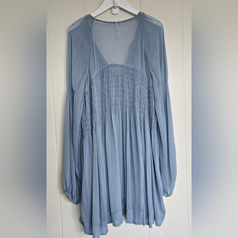 Free People Lini Smocked Dress Size XS - Picture 8 of 15